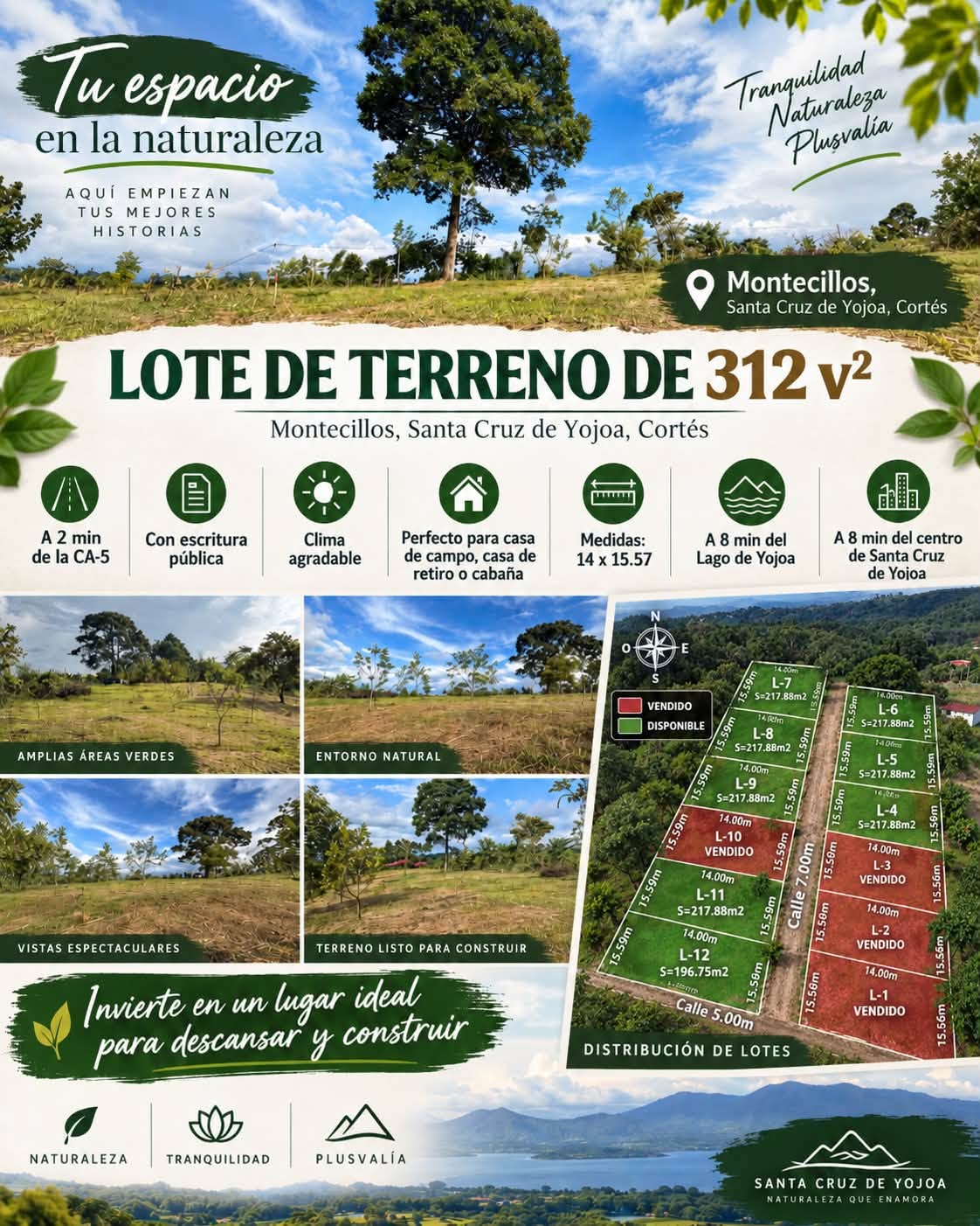 Lotes en venta en Montecillos, imagen 1